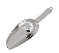LIZEALUCKY Stainless Steel Ice Scoop, Ice Machine Metal Ice Scoop, Multi-purpose Candy Coffee Bean Dried Fruit Food Spoon Kitchen Bar Pet Animal Dog Food Spoon Beach Shovel(24OZ)