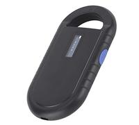LIZEALUCKY Universal Compatibility Pet Microchip Scanner, Handheld Type Pet ID Scanner 134.2KHZ RFID Chip Reader for 11784, 5 FDX B ID64 Portble USB Rechargeable,Black