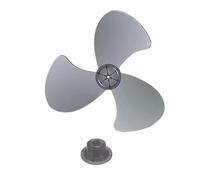 Lizeboyi Replacement Fan Leaves,40cm Electric Universal Attachments - Floor Fan Replacement Leaves,for Indoor Desk Office Dorm Kitchen Table Floor Wall Garage Workshop RV Camping