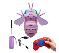 Lizeboyi Wall Crawler Remote Control Car - Rechargeable Bee Floor with LED Eyes,Car That Drives on the Wall,for Birthday Age 3 and up Kids Home Party Outdoor Boys Girls