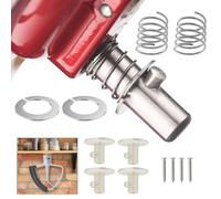 LIZEWEI 2 Pcs Quick Install Spring and Washer for KitchenAid Mixers, Reducing Wobble and Extending the life of the Stirrer, W/ 4 pcs Stand Mixer Attachment Holders, Space-saving Storage,(QJBJPJ)