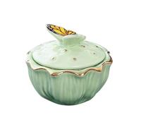 LIZHAYG Ashes Urn Ceramic Pet Urns Funeral Casket Dog Memorial Items For Passed Dogs Pet Urn Ashes Cremation Keepsake(Color 04)