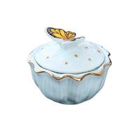 LIZHAYG Ashes Urn Ceramic Pet Urns Funeral Casket Dog Memorial Items For Passed Dogs Pet Urn Ashes Cremation Keepsake(Color 05)