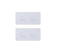 LIZHAYG Shower Tidy Wall Shelf Kitchen Organizer Shelves Bathroom Shelf Corner Iron Shower Caddy Storage Rack Shampoo Holder Bathroom Accessories(Stickers (2PCS))