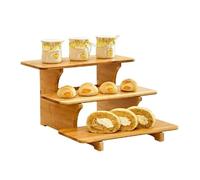 Lizhuzhuzs28 Cake Stand Wooden Multi-tier Cake Stands, Dessert And Cold Food Display, And Afternoon Tea Pastry Cake Stands for Dessert Table(Medium)