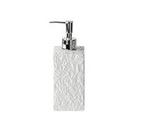 Lizhuzhuzs28 Liquid Soap Dispenser Bathroom Ceramic Empty Bottle Soap Dispenser For Dispensing Laundry Detergent Body Wash Soap Dispenser(White)