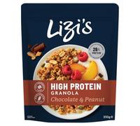 Lizi's High Protein Chocolate & Peanut Granola 350g