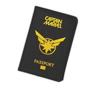 LizMatech Captain Marvelous, Asgard, Wakanda, Hydra Travel Passport Holder Wallet case Cover Marvelous (Captain Marvelous)