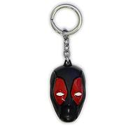 LizMatech Deadpool Mask Keyring Merchandise Deadpool Keyrings for Men (Black)