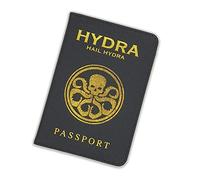 LizMatech Marvelous Hydra, Wakanda, Asgard Travel British Passport Holder Wallet case Cover Marvelous (Hydra)