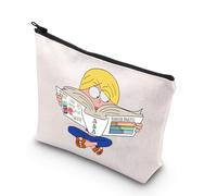 Lizzie ABA Makeup Bag Lizzie BCBA Gift Behavior Analysis Zipper Pouch Lizzie Reading Gifts ABA Therapist Zipper Pouch (ABA UK)