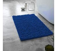 LIZZIE JACOBS Luxury Loop 2 Piece Bath Mat and Pedestal Mat Sets Extra Soft Water Absorbent Regular Size Non Slip Bathroom Toilet Rugs (Royal Blue)