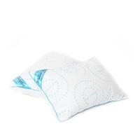 LIZZIE JACOBS Memory Foam Cooling Pillow Anti Bacterial Firm Medium Support Anti-Allergenic Orthopedic Neck Support Pain Relief Supreme Quality Cooling Pillow (2 Pillows)