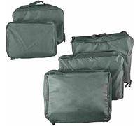 LIZZIE JACOBS New Compact Bag Organizers Set Compression Packing Cubes for Travel Ultralight Packing Organizers for Luggage Suitcase Holiday Essentials, 5 Pack