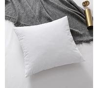 LIZZIE JACOBS New Duck Feather Cushions Super Soft 100% Duck Feathers Filled Cushions Pads Inner Fillers Scatter Cushions (18"x18" Pack of 2)