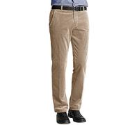 LIZZIE JACOBS New Mens Comfort Stretch Corduroy Trousers Straight Leg Regular Fit Pure Cotton Super Soft Casual Home Office Work Smart Pants (as8, Waist_Inseam, Numeric_34, Numeric_27, Tan) (MCF-14)