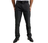 LIZZIE JACOBS New Mens Formal Trousers Business Office Work Smart Dress Pants Straight Leg Flat Front Regular Fit Everpress Casual Home Pants (as8, Waist_Inseam, Numeric_36, Numeric_31, Charcoal)