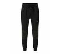 LIZZIE JACOBS New Mens Hyper-Flex Slim Fit Work Trouser Stretch Fit Workforce Joggers Trouser Jogging Bottoms with Reinforced Knee Protection Trousers (Medium, Black)