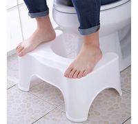 LIZZIE JACOBS New Toilet Squatty Stool Bathroom Foot Step Stool Medically Tested Squatting Position Potty Anti-Slip Footstools For Constipation Piles IBS Bloating Flatulence Relief
