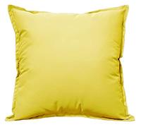 LIZZIE JACOBS New Waterproof Garden Cushion Covers Furniture Outdoor Indoor Seats Patio Living Room Cushion Covers (45 x 45 cm (18"x18"), Yellow)