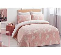 LIZZIE JACOBS Teddy Glow in The Dark Sherpa Fleece Super Soft Warm Cosy Kids and Adults Duvet Cover Sets Quilt Covers Bedding Sets NZ (Single Duvet Set, Unicorn)