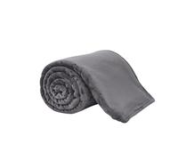 LIZZIE JACOBS Ultimate Flannel Sherpa Fleece Throws Plain Floral and Check Super Soft Warm Cosy Sofa Settee Bed Blankets (Plain Charcoal, King - 200x240cm)