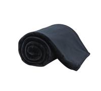 LIZZIE JACOBS Ultimate Flannel Sherpa Fleece Throws Plain Floral and Check Super Soft Warm Cosy Sofa Settee Bed Blankets (Plain Black, Single - 130x150cm)