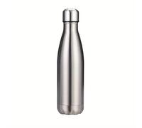 LIZZIE JACOBS Vacuum Flask Stainless Insulated Water Bottle BPA Free 12hrs Hot and 24hrs Cold Drinks Thermal Metal Sports Leakproof Double Wall Drinking Gym Running Travel (vfbft-72), Kids, Steel,