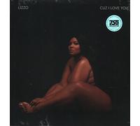 Lizzo Cuz I Love You LP vinyl Europe Atlantic 2023 on 140g blue vinyl