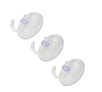 Lizzy 1 x 3 Pack Large Suction Hooks | Christmas Home Room Gardern Tree Decoration Multipurpose Hooks Hanging Xmax Lights Ornament
