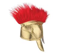Lizzy 1 x Child Roman Centurion Helmet Fabric | Kids Boys school Pretend Theme Party Fancy dress Roman General Costume outfit Accessory Cosplay, World Book Day Halloween