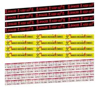 Lizzy 12 Rolls Halloween Tape Each measure 3 metres x 7.5cm | Halloween Decorations Fright Tape Halloween Warning Tape Caution Tape Halloween Props Hazard Keep Out Tape