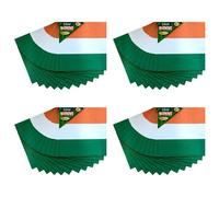 Lizzy 12 x Irish Flag Napkins St Patricks Day Party Tableware Decorations Pack Ireland Themed Paper Serviette 3ply Napkin Saint Paddy's Day Theme Birthday Supplies Party (4)