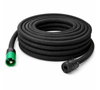 Lizzy 15M Soaker Hose Pipe Garden Irrigation - Porous Drip Watering Hose for Plants Flower Beds & Lawns Flexible Water Saving Hose for Even Slow Soak Irrigation System Outdoor Use