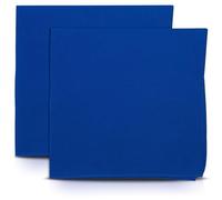 Lizzy 2 x Plain Multifunctional Bandana's Headwear Neckwear Neckerchief Cycling Cowboy Scarf Head Neck Gaiter - Mens Womens Multipack Assorted Men Hair Pirate Bandana (Royal Blue)