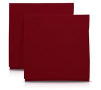 Lizzy 2 x Plain Multifunctional Bandana's Headwear Neckwear Neckerchief Cycling Cowboy Scarf Head Neck Gaiter - Mens Womens Multipack Assorted Men Hair Pirate Bandana (Maroon)