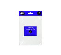 Lizzy 3 Disposable Paper Tablecloths | White Tablecloths 90cm x 90cm | Ideal for All Parties and Celebrations