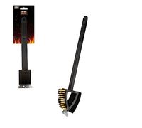 LIZZY 3 In 1 Barbeque Brush Grill Metal Wire Grease Remover Home BBQ Cleaner