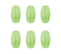 Lizzy 3 Pair Silicone Bra Strap Cushions | Non Slip Bra Strap Pad Holder Relief Pain Shoulder Pads Soft Bra Strap Comfortable Protectors Pads Women's Bra Accessories (Lime Green)