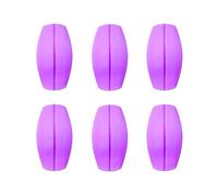 Lizzy 3 Pair Silicone Bra Strap Cushions | Non Slip Bra Strap Pad Holder Relief Pain Shoulder Pads Soft Bra Strap Comfortable Protectors Pads Women's Bra Accessories (Purple)