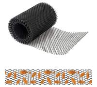 Lizzy 6 x Gutter Guard Mesh Roll 2M x 160MM - Flexible Drain Cover Mesh for Leaves & Debris Protection, Roof Gutter Mesh Guard, Easy Cut Install Gutter Protection for Home Outdoor Use