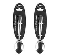 Lizzy 6X Stainless Steel Teaspoons | Tea Spoons Use for Home, Kitchen or Restaurant Everyday Parish Cutlery (12)