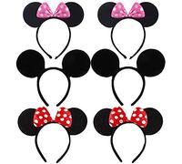 Lizzy® Adults/Kids Deluxe Mouse Ears Headband - Pack of 6
