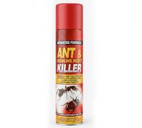 Lizzy Ant Killer Spray 300ml Powerful Crawling Insect Control Fast Acting Ant Flea Bug Killer Indoor Outdoor Use Strong Formula Pest Control Aerosol Home Garden Protection Solution