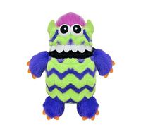 Lizzy Children's Kids Worry Monster Age 2+ 35cm | Soft Plush Toy With Zip Up Mouth Eats Worry Notes Sleep Companion Fluffy Fur With Troll Hair Soft Cuddly Toy For Kids (Purple)