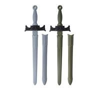 Lizzy Children's Plastic Toy Sword 62cm | Multicolour Knight Warrior Sword with Durable Reusable Design | Lightweight Fancy Dress Accessory for Costume Parties, Book Week, Role Play & Imaginative Play