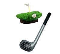 Lizzy | Crazy Golf Beret Hat & Inflatable Club, Adult One Size, Multicolour | Lightweight, Adjustable, Novelty Fancy Dress | Fun Party Headwear for Stag Night, Sports, Costume Events