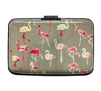 Lizzy | Credit Card Holder | Aluminium, FLAM 3 Colour | Six-Pocket Accordion, RFID Blocking, Water Resistant | Secure Card Storage for Travel & Business