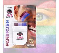 Lizzy® Deluxe Rainbow Flag Crayon Brush Face Paint (Bisexual)