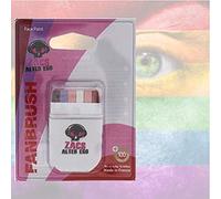 Lizzy® Deluxe Rainbow Flag Crayon Brush Face Paint (Lesbian)